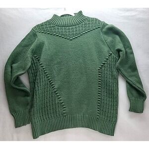 2XL Sculpted Sweater Avocado Green